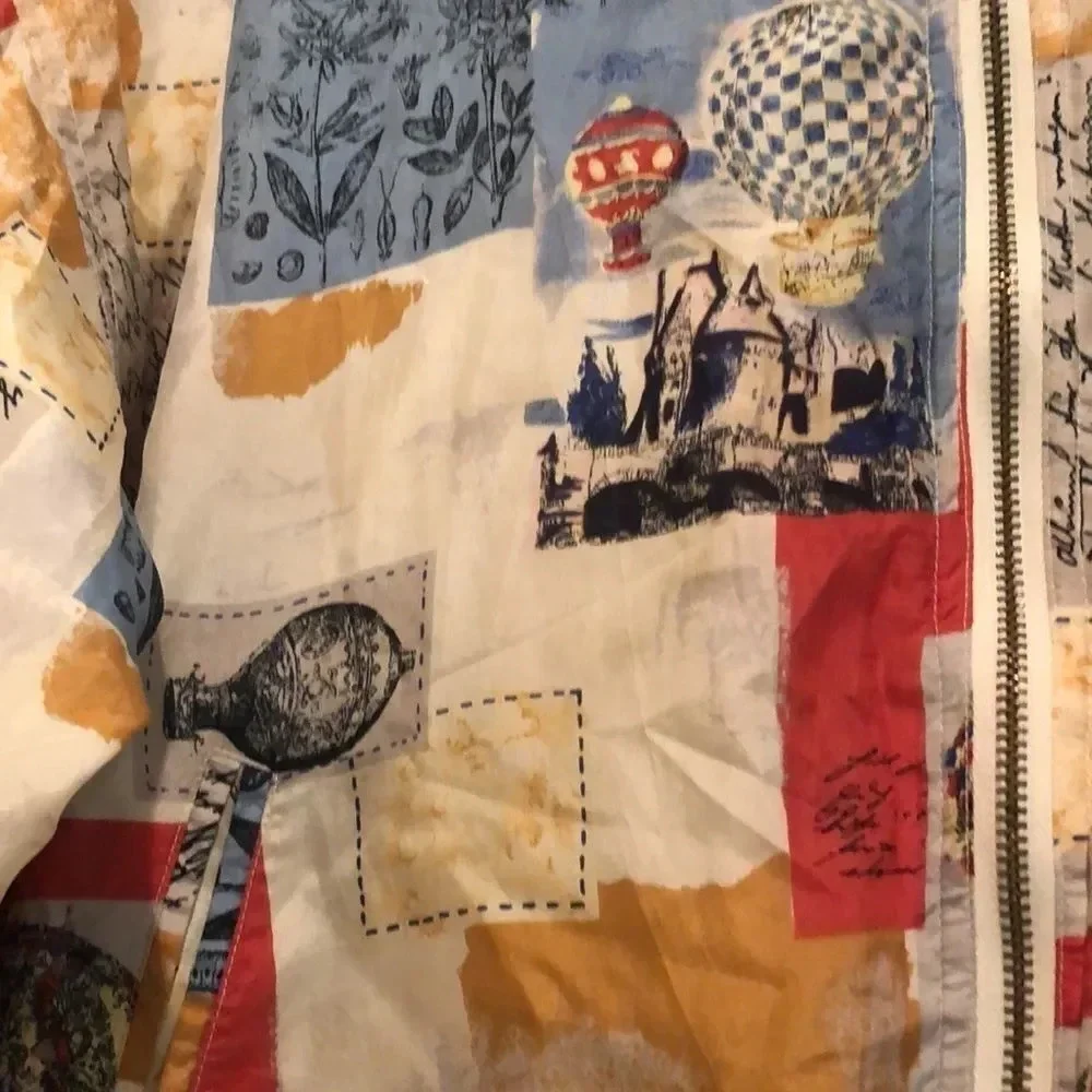 Vintage EVR DIV Russo Apparel Group Silk Jacket